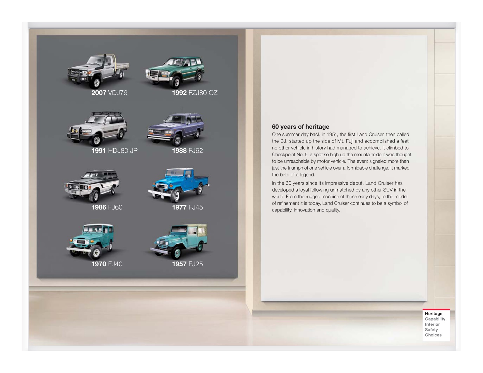 2014 Toyota Land Cruiser Brochure Page 19